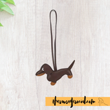 Dainty Dachshund Bag Charm