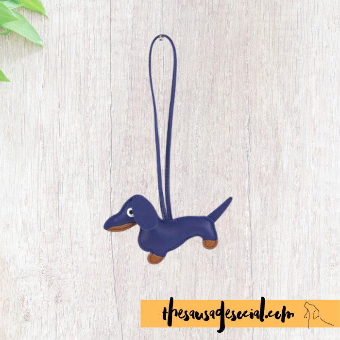 DACHS BAG CHARM BLUE DACHS BAG CHARM BLUE