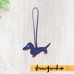 Dainty Dachshund Bag Charm