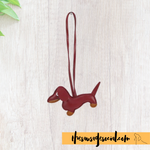 Dainty Dachshund Bag Charm