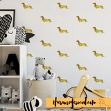 Dazzling Dachshund Decals