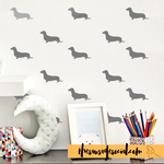 Dazzling Dachshund Decals