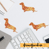 Dazzling Dachshund Decals