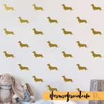 Dazzling Dachshund Decals