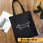 Minimalist Single-line Art Tote Bag